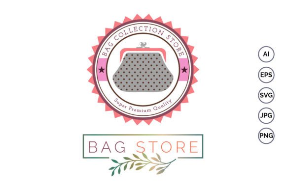 Bag Store Shop Modern Logo Design Vector: Graphics & Logos Review