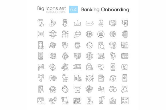 Banking Icons & Graphics for Handmade Business