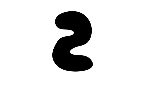 Casual Bubble Mono Letter 2: Graphics for Crafts