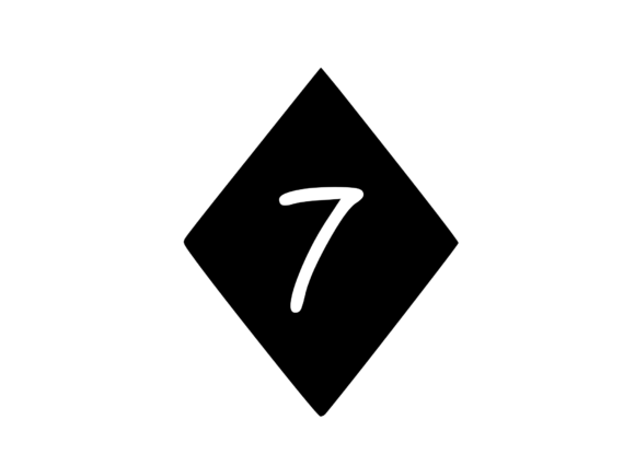 Diamond Shape with Playful Mono 7: Graphics for Crafts