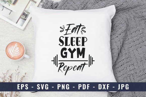 Eat Sleep GYM Repeat SVG: A Designer's Real-World Review