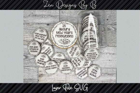 Funny New Years Jar: Graphics for Crafts