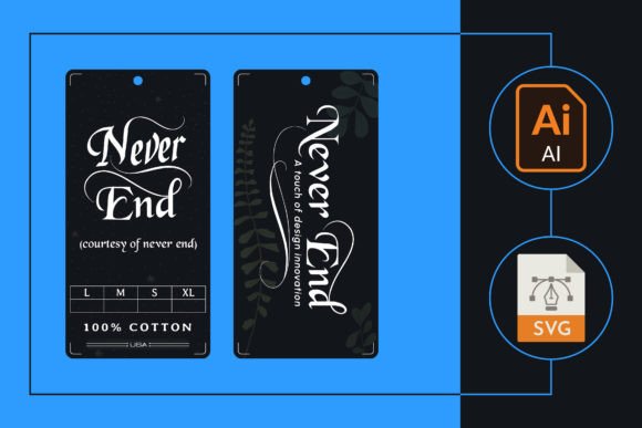 Garment Hang Tag SVG: Premium Graphics & Templates