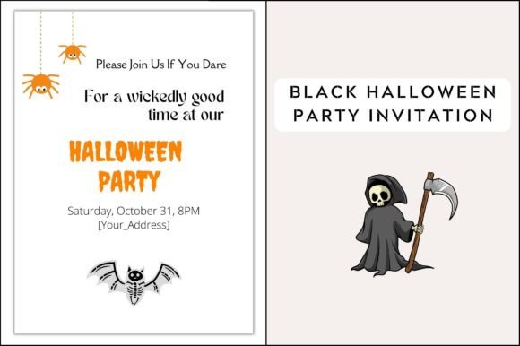 Halloween Invite Card: Essential Graphics & Templates