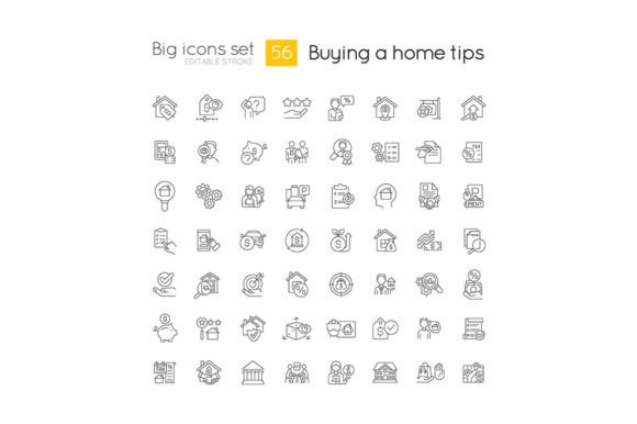 Home Buying Guide Icons: Premium Graphics Review