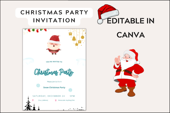 Merry Christmas Invitation: Premium Graphics & Templates