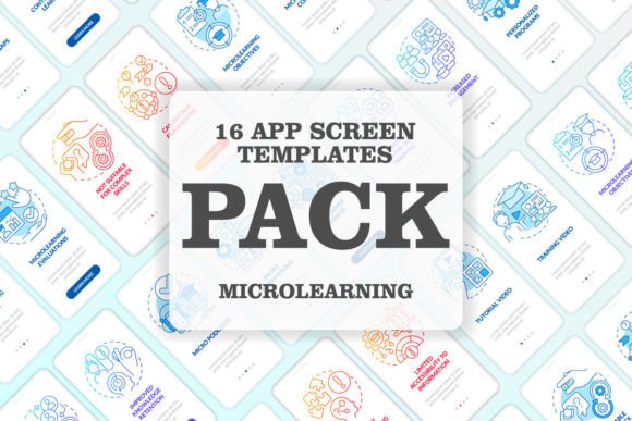 Microlearning App Graphics: A Template Review