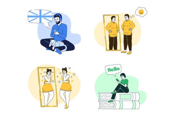 Self Love Illustrations: Graphics for Branding