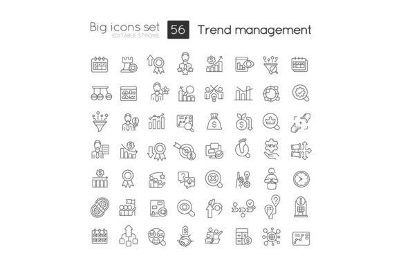 Trend Management SVG Icons: A Designer's Review