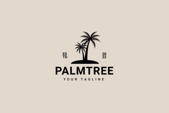 Vintage Palm Tree Logo: Graphics & Logos for Brands
