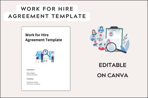Work for Hire Contract Printable: Premium Graphics & Templates