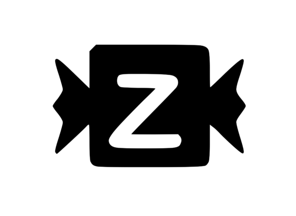 Wrapped Toffee with Playful Mono Z: Graphics for Crafts